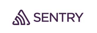 Sentry logo violet